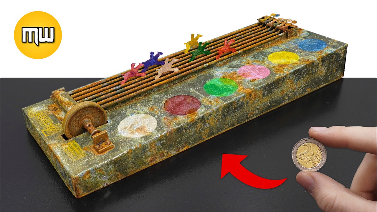 Restoration of a 1920s horse racing game GeeWIZ