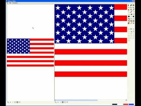 RouterType - 2D & 3D Creations of the US Flag - Type3 Software