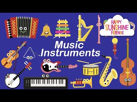 Music Instruments kids learning | Kids Find Instruments