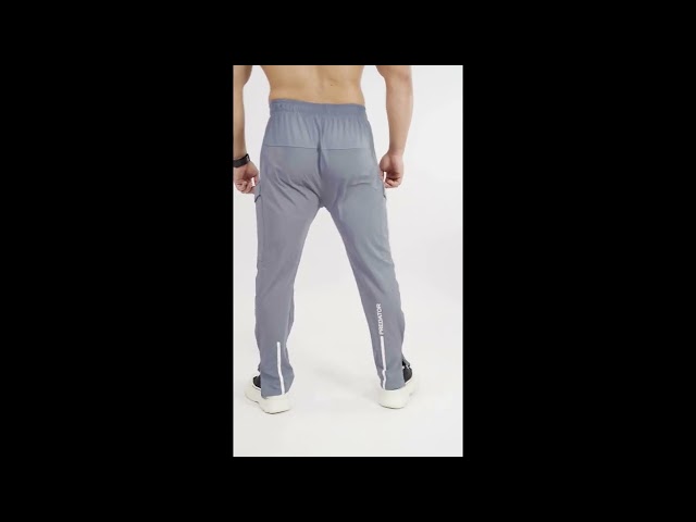 بنطلون عقاب الرياضي- رمادي