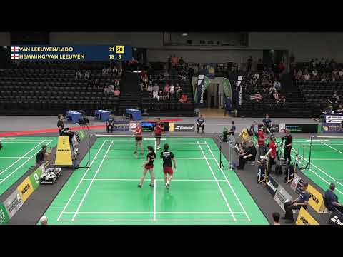 Match Point - Leeuwen / Lado vs Hemming / Leeuwen - XD, SF - Austrian Open 2023