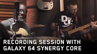 Video thumbnail for Galaxy 64 Synergy Core - Recording with the 64-Channel Audio Interface at "The Friary Studios" by Antelope Audio