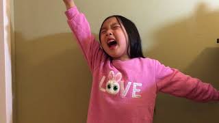 #MaleaEmma (6 years old) singing National Anthem (Star Spangled Banner)