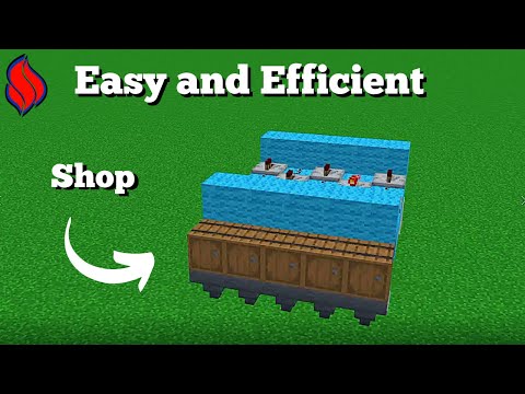Easy and Efficient Redstone Shop