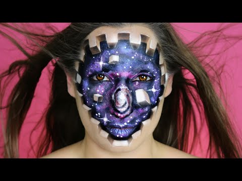 "Embrace Your Inner Beauty" - Mimles Inspired Makeup Tutorial - Cubes and Galaxy Video