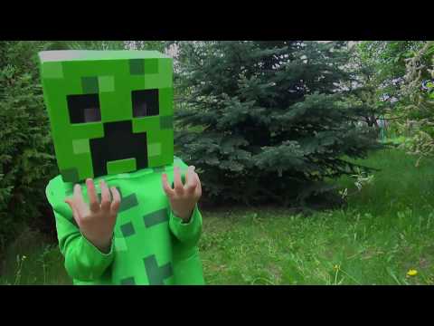 Minecraft Creeper Child Costume  Video Review