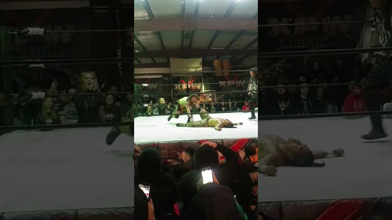 LOKO Wrestling Tarzanian Devil Does A Celtic Cross