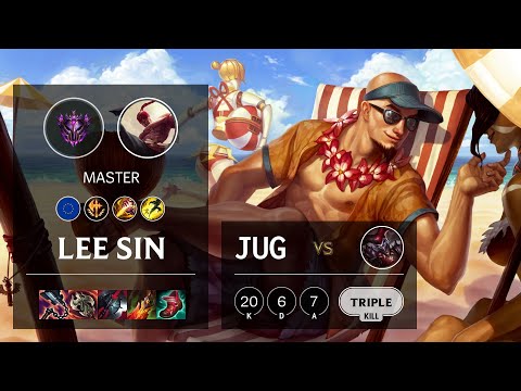 Lee Sin Jungle vs Shaco - EUW Master Patch 11.12