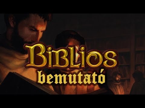 Biblios - társasjáték bemutató - Jatszma.ro