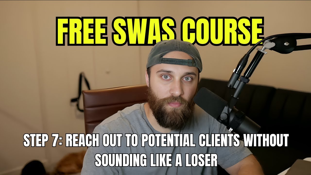 Step 7: Reach out to potential clients without sounding like a loser