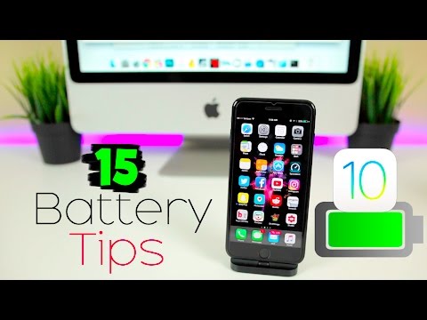 15 BEST Tips to Improve iPhone Battery Life on iOS 10 - 10.3.3! | iPhone 7 Battery Saving Tips 2017 Video