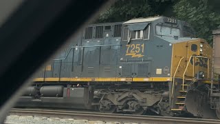 A whole bunch of trains down at everett waterfront!!