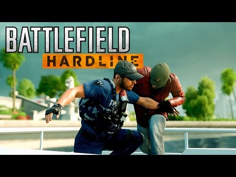Battlefield Hardline - Random Moments 5 (Funny Takedowns!)