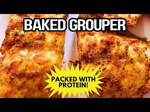 Baked Grouper Recipe 🐟 Melt-in-Your-Mouth Seafood Masterpiece in 14 mins 🔥 Flaky & Juicy Perfection!