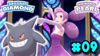Getting the 5th Gym Badge! Pokemon Brilliant Diamond and Shining Pearl Gameplay Walkthrough Part 9