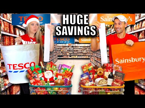 WOW! We went CHRISTMAS GIFT SHOPPING at REGULAR supermarkets TO SAVE MONEY!