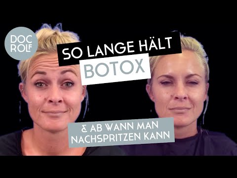 WIE LANGE HÄLT eigentlich BOTOX?! Dr. Rolf Bartsch erklärt