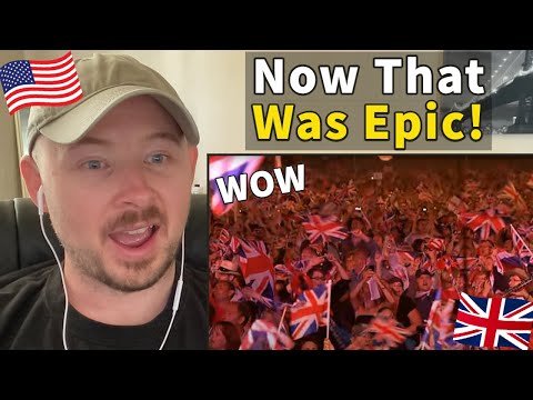 American Reacts to Land of Hope and Glory - Last Night of the Proms 2012