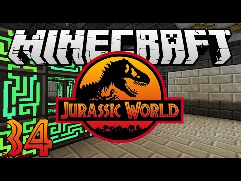 Minecraft: Jurassic World - Ep. 34 - "ME Controller and Drives!" (Rexxit Modpack)