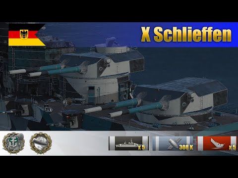 SCHLIEFFEN тащит в рангах | WoWS Replays