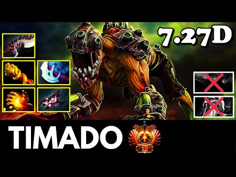 TIMADO LIFESTEALER HARD CARRY LETAL DOTA PRO PLAYS 7.27D #2