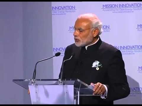 PM Modi's speech at Mission Innovation Session at COP 21