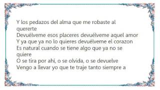 Bronco - Devuelveme el Corazon Lyrics