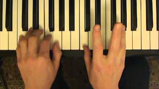 Piano lesson: the first exercise to develop hand independence
