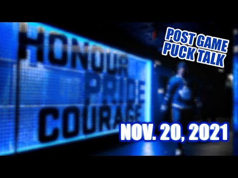 Pittsburgh Penguins vs Toronto Maple Leafs (Nov. 20, 2021) / PGPT