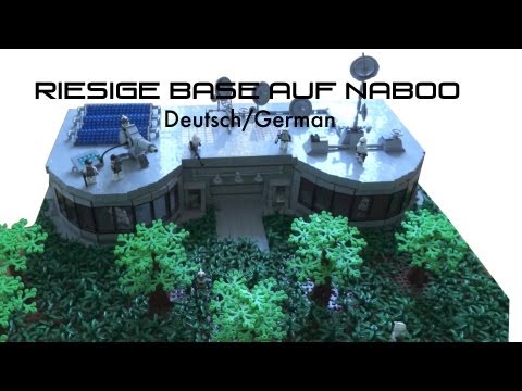 Lego Star Wars The Clone Wars Deutsch Clone Base Auf Naboo Moc