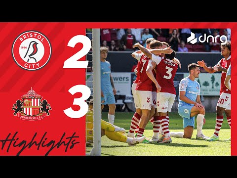 Bristol City 2-3 Sunderland | Highlights