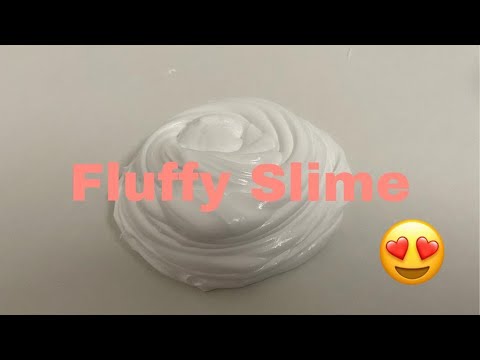 Fluffy Slime Grundrezept Ganz einfach | Made by Vici