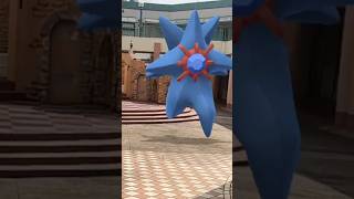 メ、メガスターミーが追いかけてきた。#ポケモンGO#メガスターミー#pokemongoshorts