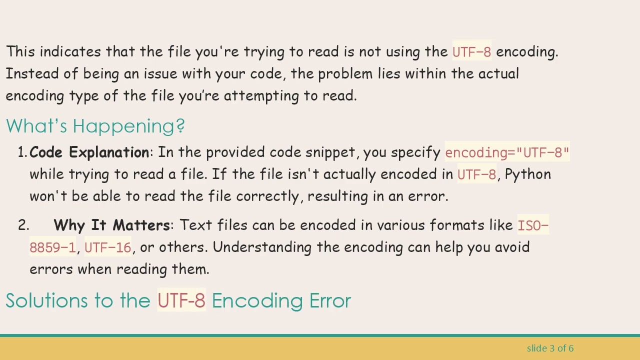 How to Avoid UTF-8 Encoding Errors When Reading Files in Python