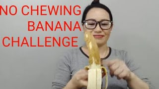 NO  CHEWING  BANANA CHALLENGE PART 1:  Life in Ame