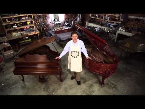 What is the difference between a grand piano and a baby grand piano?