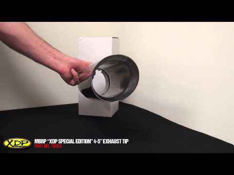 MBRP Angled Exhaust Tip (4" Inlet, 5" Outlet) T5053 "XDP Special Edition" - Unboxing