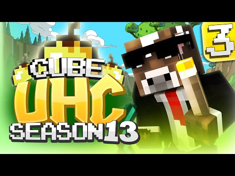 TheCampingRusher - Fortnite - Minecraft Cube UHC Season 13 - FATAL EXPLOSION? - Episode 3 ( Minecraft Ultra Hardcore )
