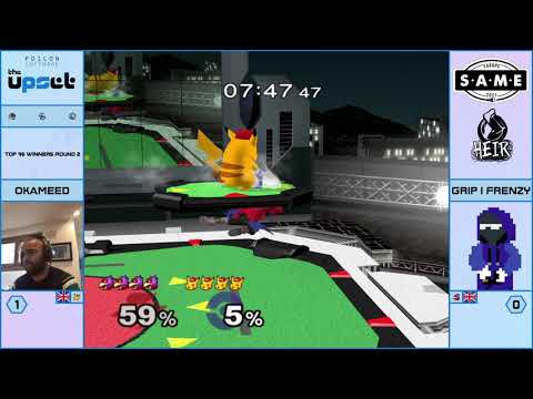 Upset - RSN | Frenzy Vs. Okameed - Winners Top 80 - Melee Singles