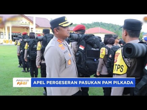 POLRES ACEH BARAT DAYA APEL PENGECEKAN PAM PILKADA