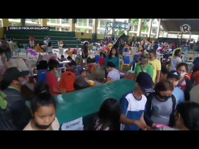 Evacuations start in Cagayan de Oro ahead of Odette landfall