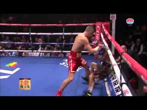 Ryan Burnett knocks out Kanalas to win WBO European title
