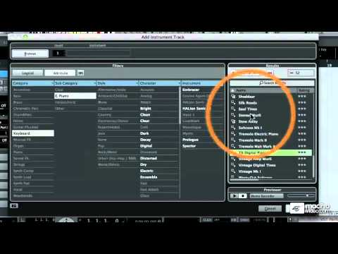 Cubase 6 101: Quick Start - 13 Recording an Instrument Track