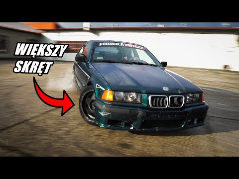 Powiększanie skrętu, Upalanie - Gruz Projekt - BMW E36 1.8IS