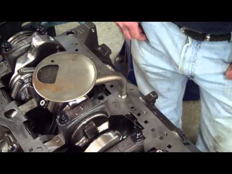 AMC 401 Crankshaft Oil Scraper and Oil Pan Work