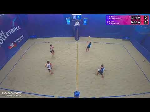 22:10 D. Safonov / M. Zapliusvichka - A. Lylo / R. Voloshchuk 04.08.2022 | Winners Beach Volleyball