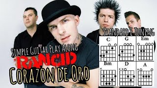 Corazon de Oro, By Rancid. Guitar Chords and Lyrics video.