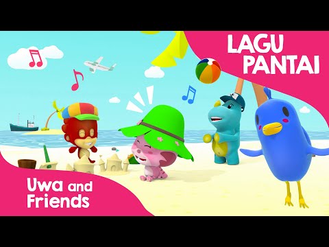 Lagu Pantai - Berlari di Pantai - Lagu tematik - Lagu anak Indonesia