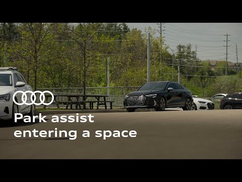Using park assist to enter a space