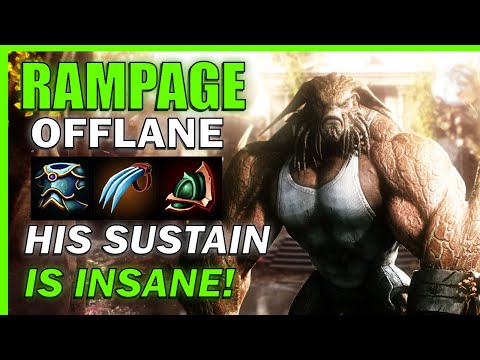 RAMPAGE OFFLANE is UNKILLABLE in the right matchup! - Predecessor Gameplay